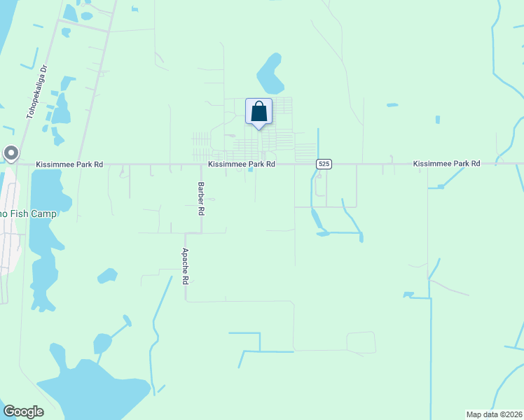 map of restaurants, bars, coffee shops, grocery stores, and more near 3260 Osceola Road in St. Cloud