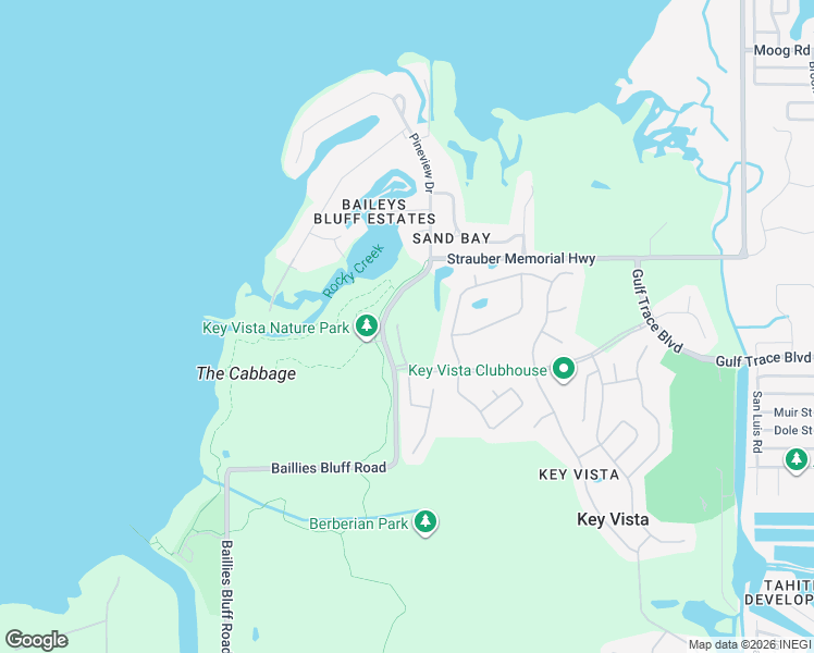 map of restaurants, bars, coffee shops, grocery stores, and more near 2822 Ravendale Lane in Holiday