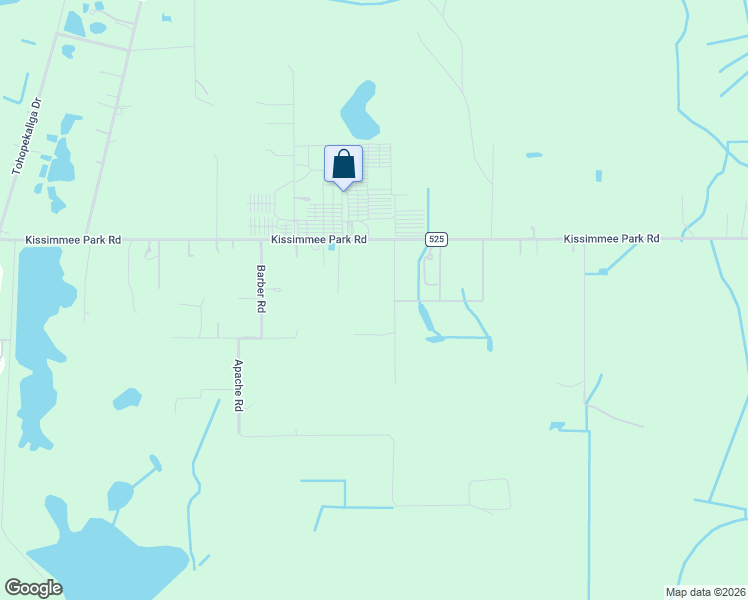 map of restaurants, bars, coffee shops, grocery stores, and more near 3260 Osceola Road in St. Cloud