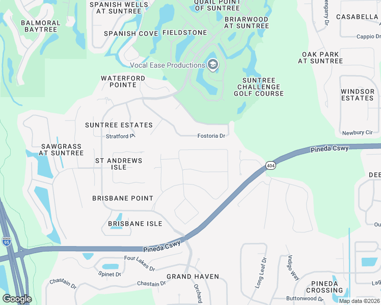 map of restaurants, bars, coffee shops, grocery stores, and more near 3512 Durksly Drive in Melbourne