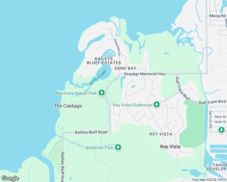 map of restaurants, bars, coffee shops, grocery stores, and more near 2822 Ravendale Lane in Holiday