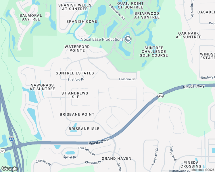 map of restaurants, bars, coffee shops, grocery stores, and more near 3451 Durksly Drive in Melbourne