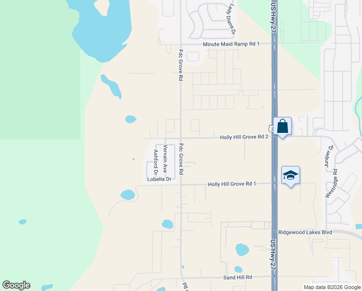 map of restaurants, bars, coffee shops, grocery stores, and more near Fdc Grove Road in Davenport