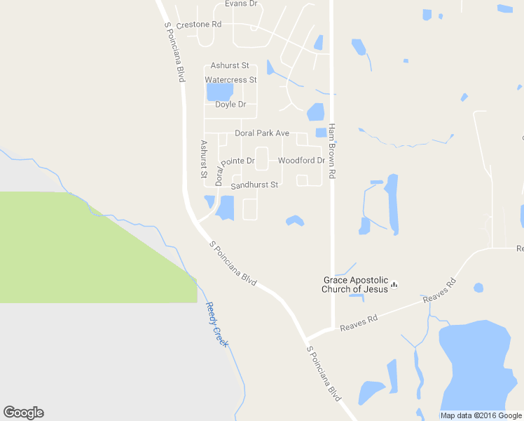 map of restaurants, bars, coffee shops, grocery stores, and more near 3221 Murray Hill Loop in Kissimmee