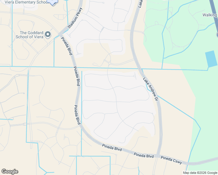 map of restaurants, bars, coffee shops, grocery stores, and more near 2373 Great Belt Circle in Melbourne