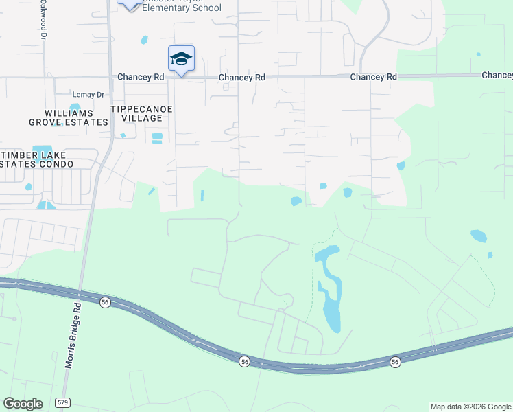 map of restaurants, bars, coffee shops, grocery stores, and more near 3010 Diana Drive in Zephyrhills