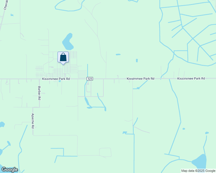 map of restaurants, bars, coffee shops, grocery stores, and more near 4185 Kissimmee Park Road in St. Cloud