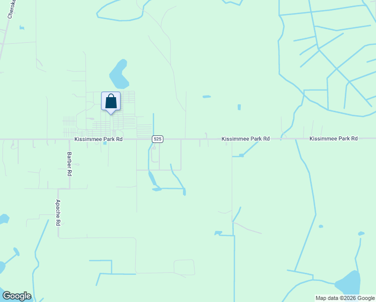 map of restaurants, bars, coffee shops, grocery stores, and more near 4185 Kissimmee Park Road in St. Cloud