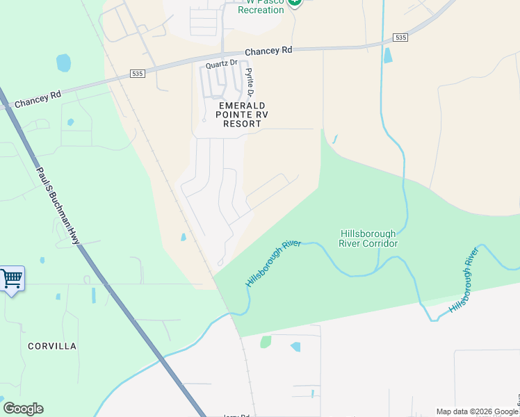 map of restaurants, bars, coffee shops, grocery stores, and more near 39798 Harmon Grove Court in Zephyrhills