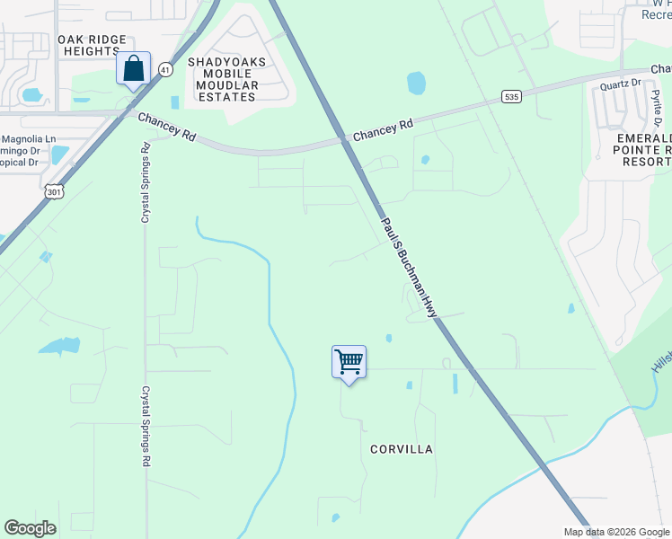 map of restaurants, bars, coffee shops, grocery stores, and more near 3070 Forrest Plum Court in Zephyrhills
