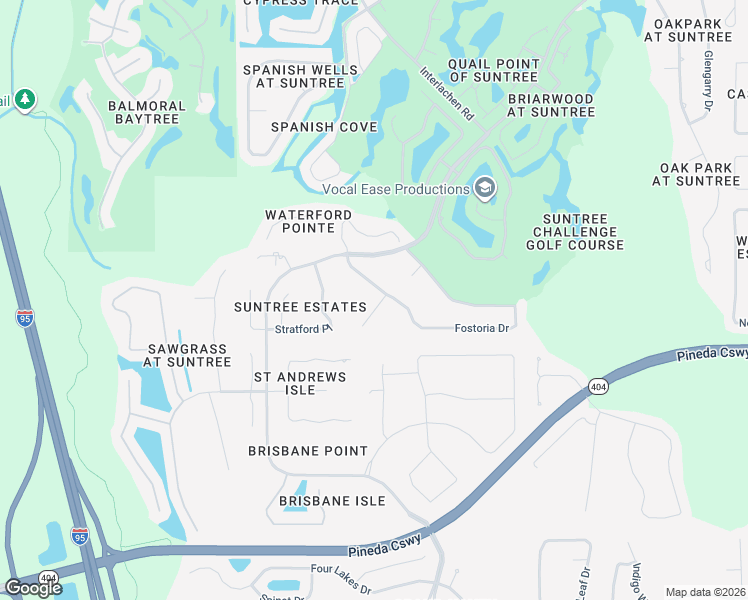 map of restaurants, bars, coffee shops, grocery stores, and more near 995 Fostoria Drive in Melbourne