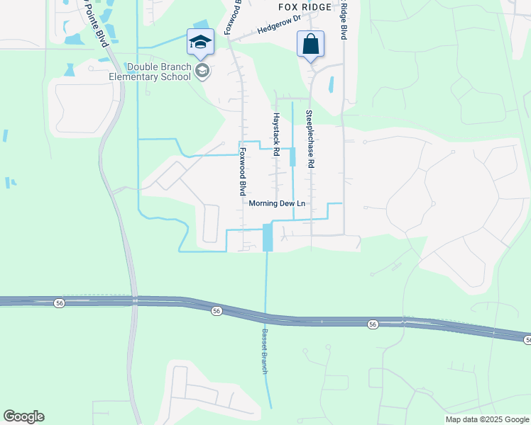 map of restaurants, bars, coffee shops, grocery stores, and more near 31814 Morning Dew Lane in Zephyrhills