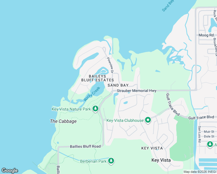 map of restaurants, bars, coffee shops, grocery stores, and more near 3017 Pineview Drive in Holiday