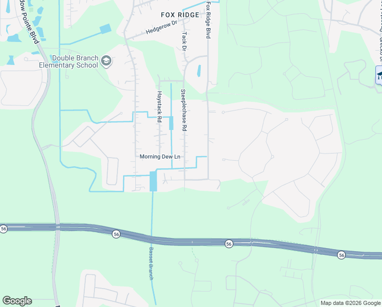 map of restaurants, bars, coffee shops, grocery stores, and more near 3134 Steeplechase Road in Zephyrhills