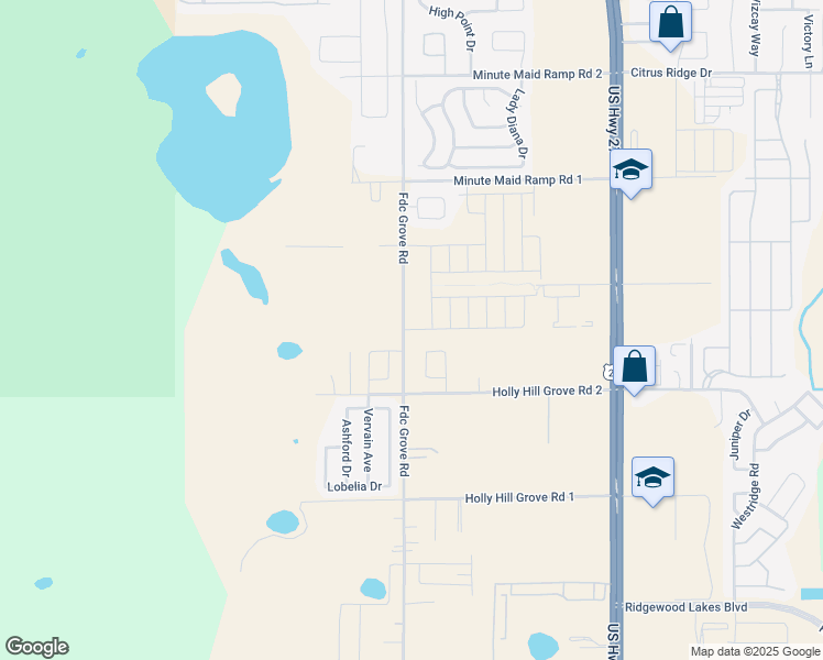 map of restaurants, bars, coffee shops, grocery stores, and more near 136 Country Walk Circle in Davenport