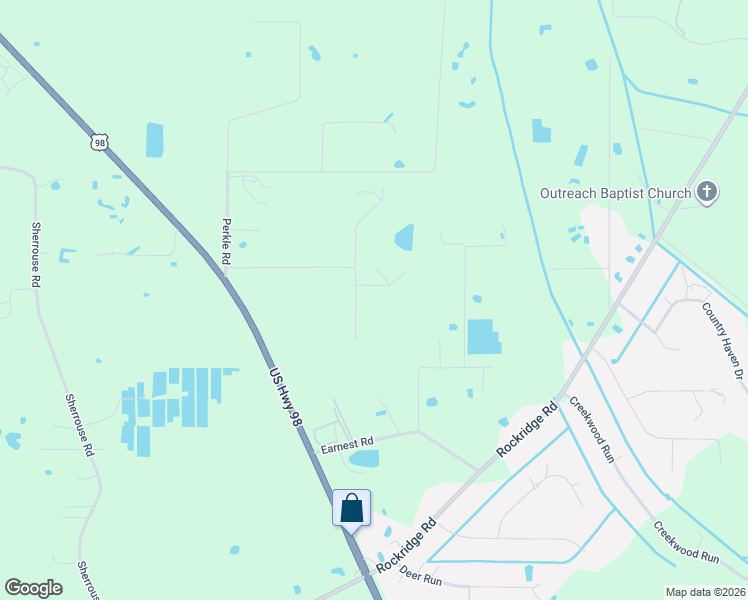 map of restaurants, bars, coffee shops, grocery stores, and more near 2540 Ko Court in Lakeland