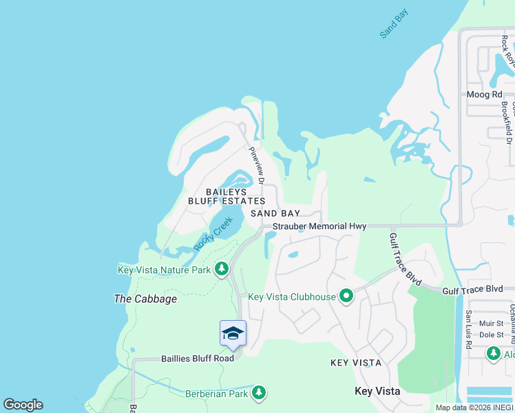map of restaurants, bars, coffee shops, grocery stores, and more near 3017 Pineview Drive in Holiday