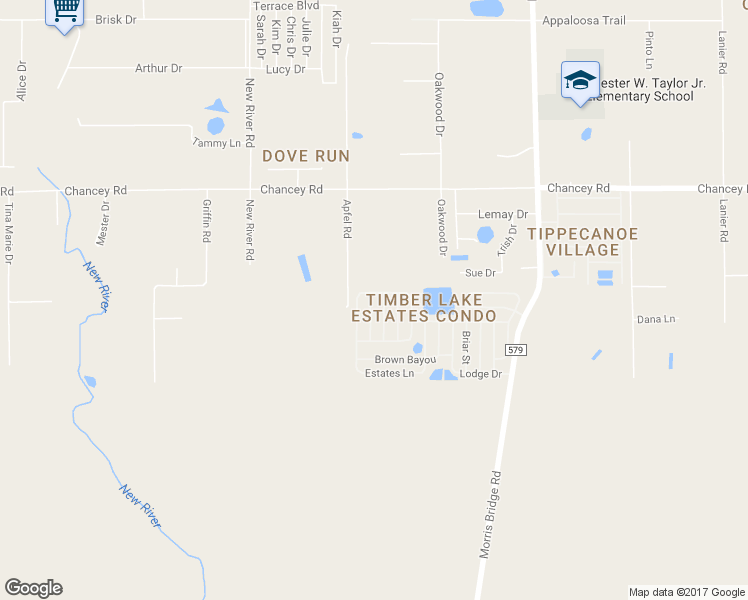 map of restaurants, bars, coffee shops, grocery stores, and more near 3204 Pond Hollow Street in Wesley Chapel