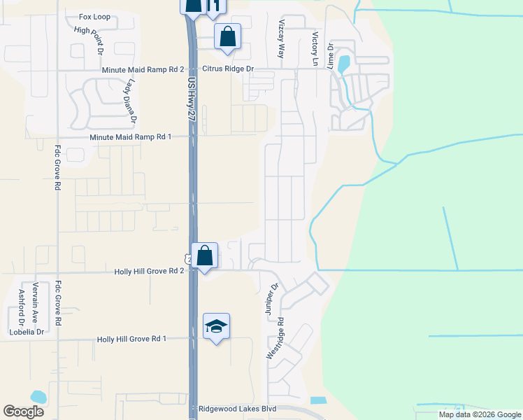 map of restaurants, bars, coffee shops, grocery stores, and more near 619 Rollins Drive in Davenport
