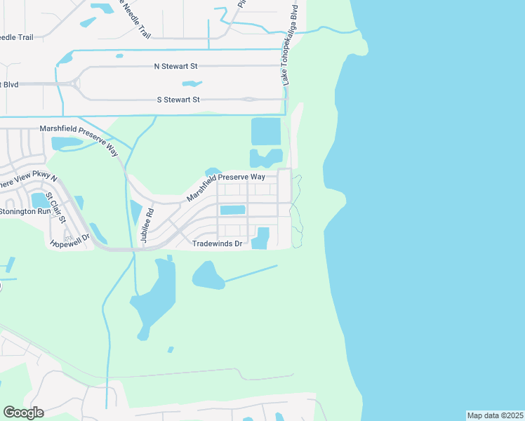 map of restaurants, bars, coffee shops, grocery stores, and more near 3151 Georgian Bay Lane in Kissimmee