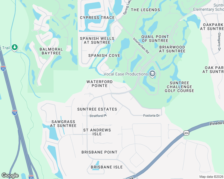 map of restaurants, bars, coffee shops, grocery stores, and more near 1010 Barclay Court in Melbourne