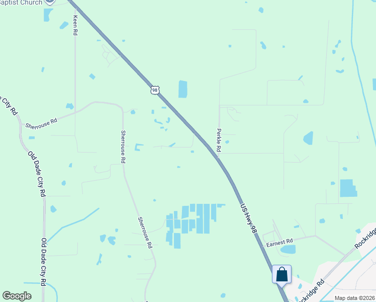 map of restaurants, bars, coffee shops, grocery stores, and more near 3050 Old Soldier Road in Lakeland
