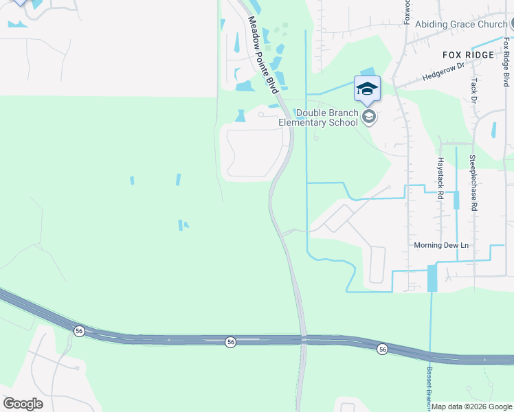 map of restaurants, bars, coffee shops, grocery stores, and more near Smith Road in Wesley Chapel