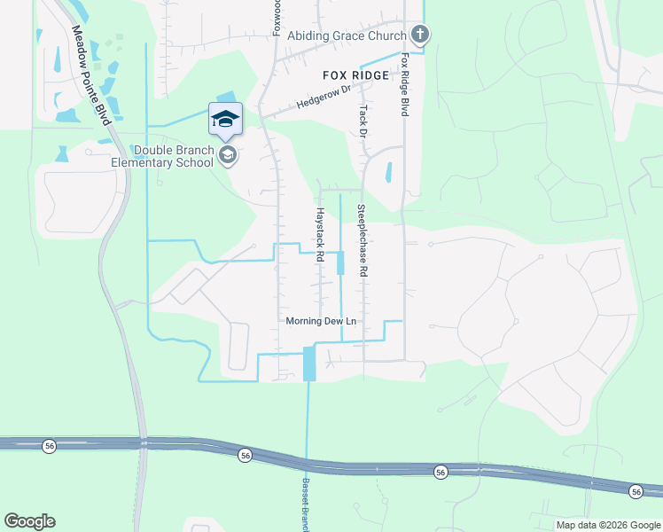 map of restaurants, bars, coffee shops, grocery stores, and more near 3338 Haystack Road in Zephyrhills