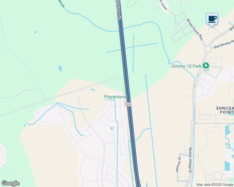 map of restaurants, bars, coffee shops, grocery stores, and more near 16107 State Road 54 in Odessa