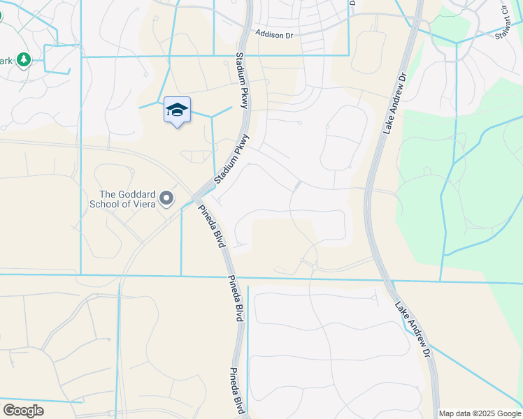 map of restaurants, bars, coffee shops, grocery stores, and more near Chapel Bridge Lane in Brevard County