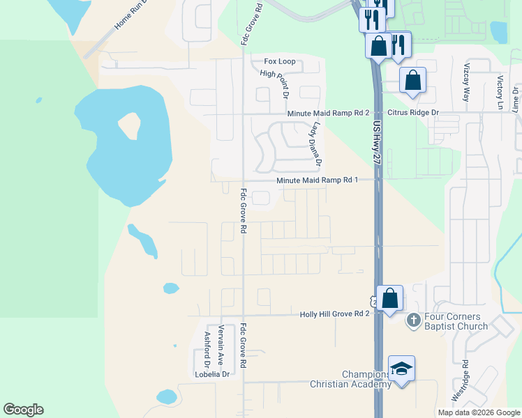 map of restaurants, bars, coffee shops, grocery stores, and more near 143 Cambria Grove Circle in Davenport