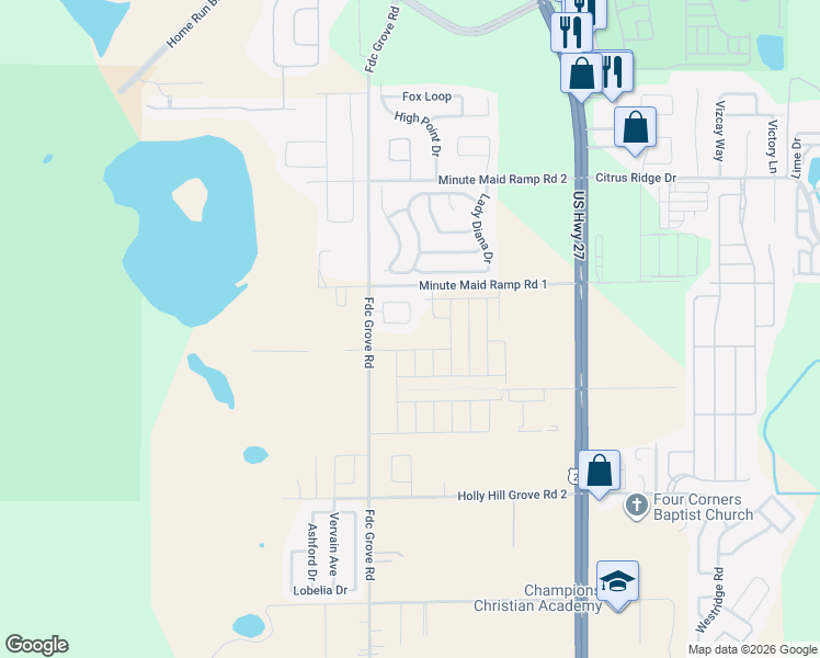map of restaurants, bars, coffee shops, grocery stores, and more near 159 Cambria Grove Circle in Davenport