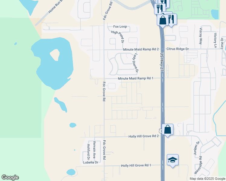 map of restaurants, bars, coffee shops, grocery stores, and more near 143 Cambria Grove Circle in Davenport