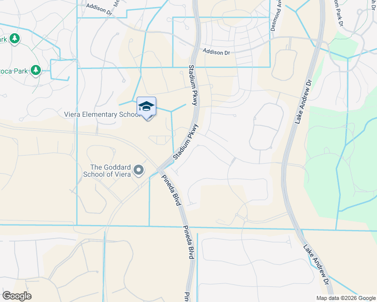 map of restaurants, bars, coffee shops, grocery stores, and more near 2781 Treasure Cay Lane in Melbourne