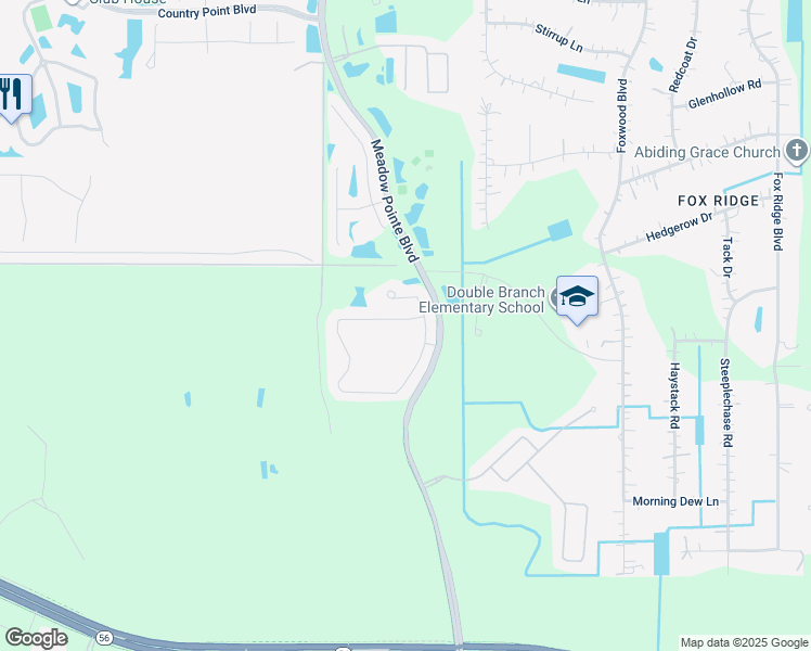 map of restaurants, bars, coffee shops, grocery stores, and more near 31152 Edendale Drive in Wesley Chapel