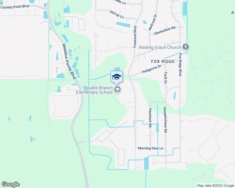 map of restaurants, bars, coffee shops, grocery stores, and more near 31500 Chancey Road in Wesley Chapel