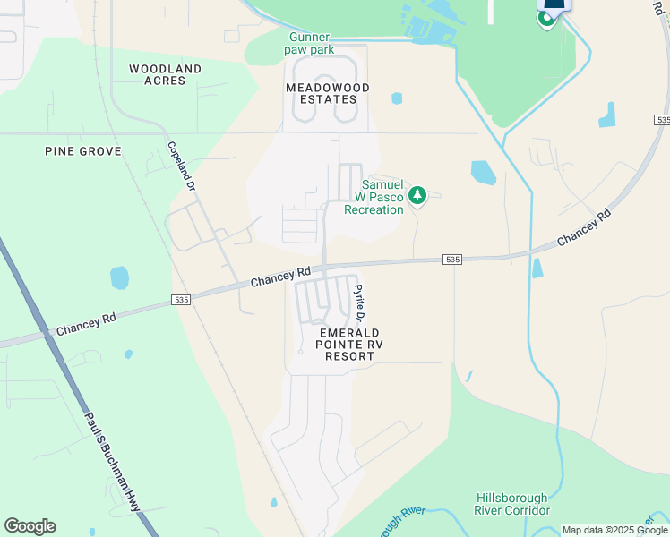 map of restaurants, bars, coffee shops, grocery stores, and more near 39633 Quartz Drive in Zephyrhills