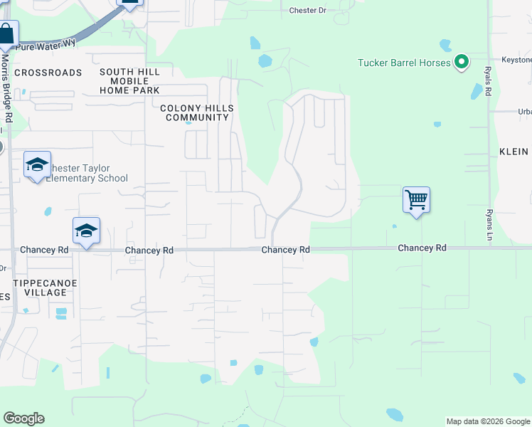 map of restaurants, bars, coffee shops, grocery stores, and more near 35423 Jomar Avenue in Zephyrhills