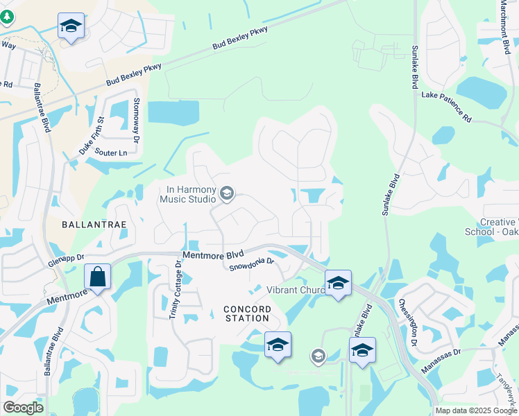 map of restaurants, bars, coffee shops, grocery stores, and more near 3792 Tuckerton Drive in Land O' Lakes