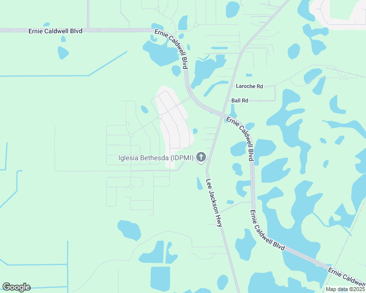 map of restaurants, bars, coffee shops, grocery stores, and more near 3419 County Road 547 in Davenport