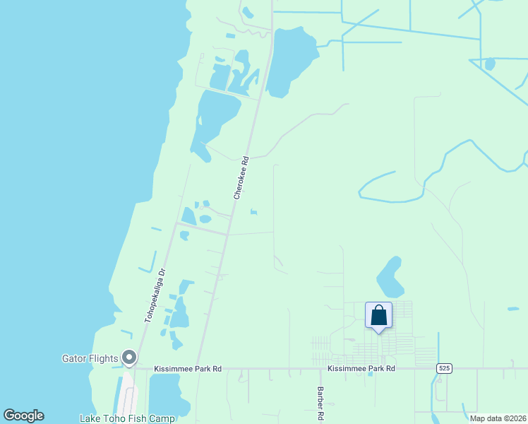 map of restaurants, bars, coffee shops, grocery stores, and more near 2960 Seminole Road in St. Cloud