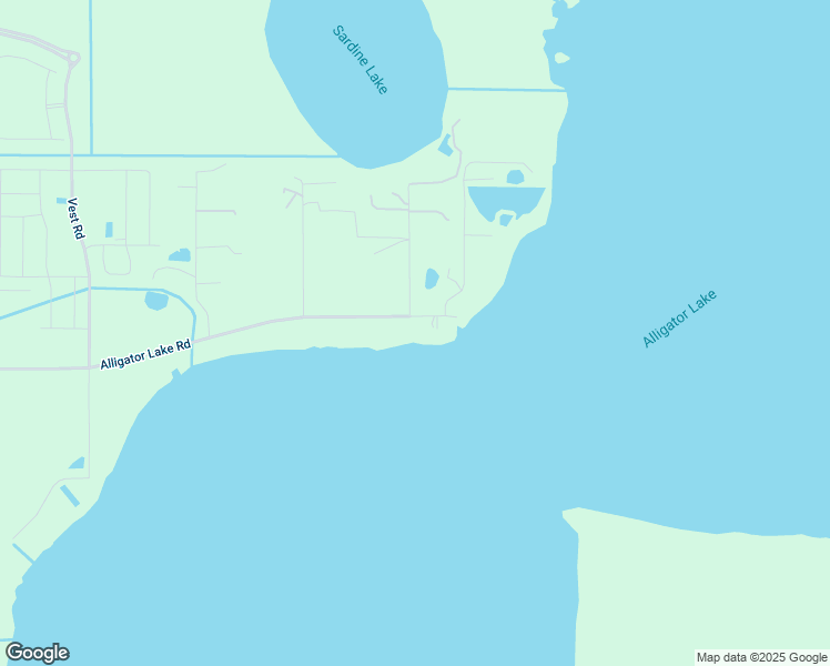 map of restaurants, bars, coffee shops, grocery stores, and more near 5510 Alligator Lake Road in Saint Cloud