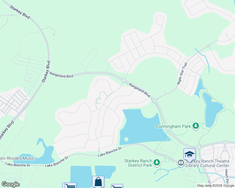 map of restaurants, bars, coffee shops, grocery stores, and more near 11632 Callisia Drive in Odessa