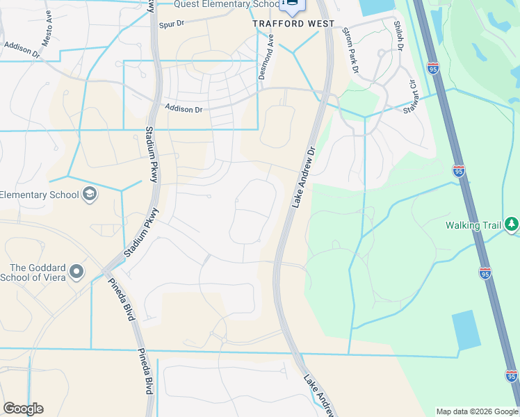 map of restaurants, bars, coffee shops, grocery stores, and more near 2114 Calatrava St in Melbourne
