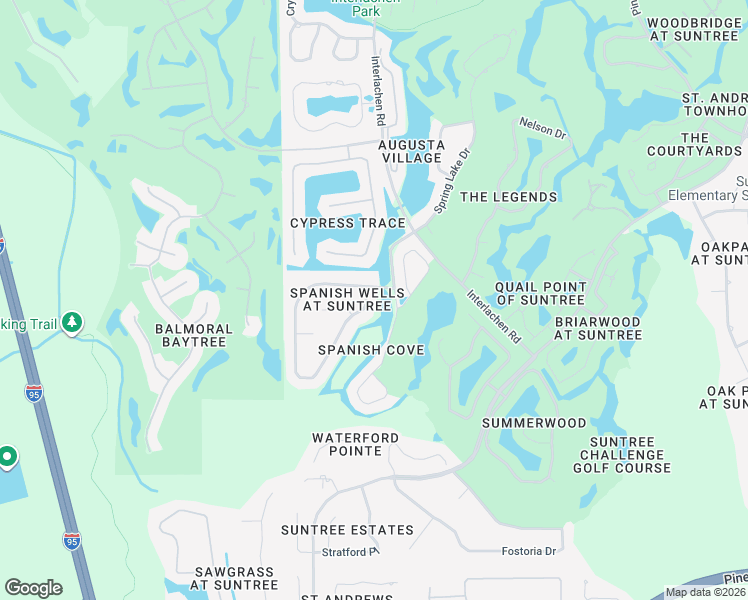 map of restaurants, bars, coffee shops, grocery stores, and more near 1072 Spanish Wells Drive in Melbourne