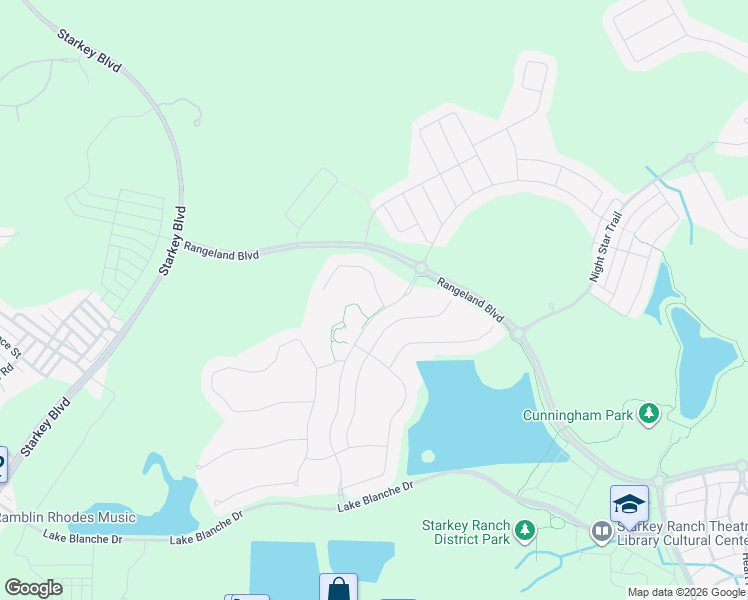 map of restaurants, bars, coffee shops, grocery stores, and more near 11414 Juglans Drive in Odessa