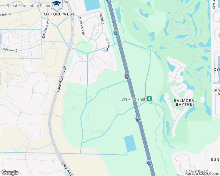 map of restaurants, bars, coffee shops, grocery stores, and more near 7957 Quimby Court in Melbourne