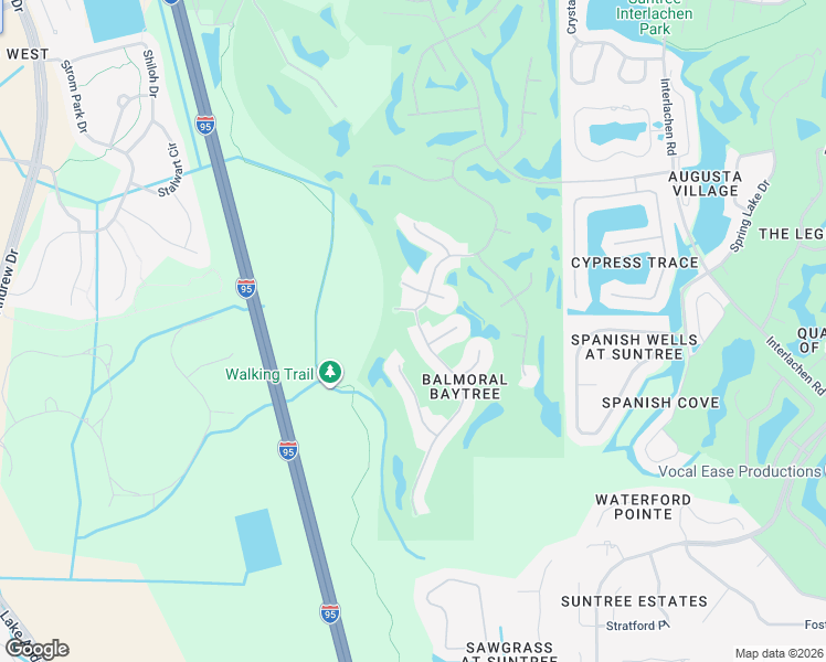 map of restaurants, bars, coffee shops, grocery stores, and more near 8253 Old Tramway Drive in Melbourne