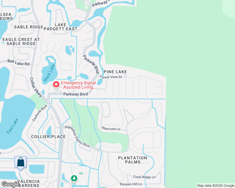 map of restaurants, bars, coffee shops, grocery stores, and more near 3753 Hollow Oak Place in Land O' Lakes