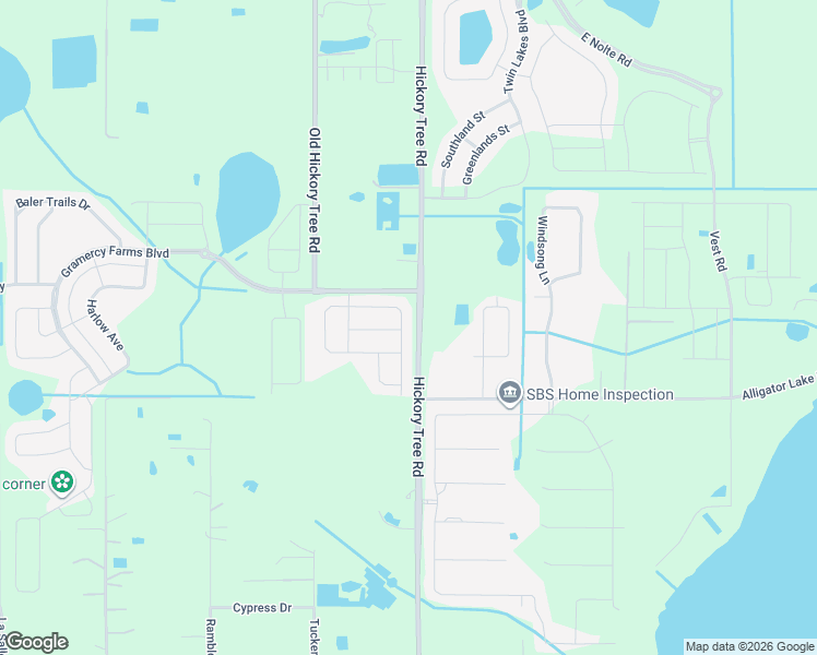 map of restaurants, bars, coffee shops, grocery stores, and more near 4894 Knoll Lane in St. Cloud